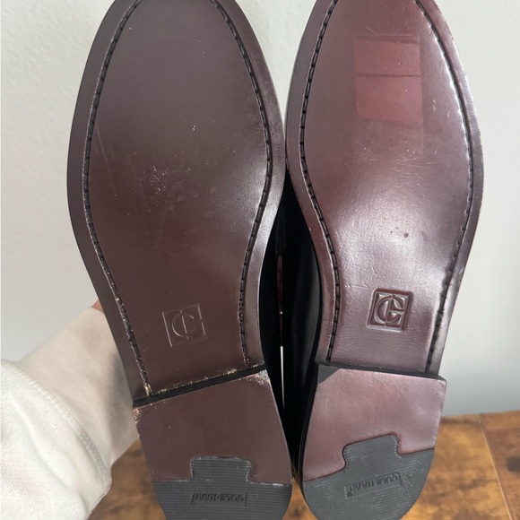 Cole Haan Classic Black Leather Loafers Size 7 Mens - Picture 3 of 5